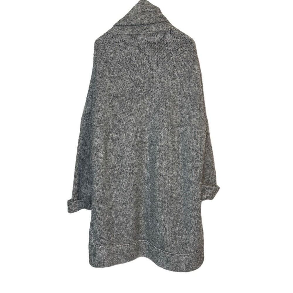 Inhabit NHBT Boiled Wool Cocoon Coat OS - Picture 4 of 8